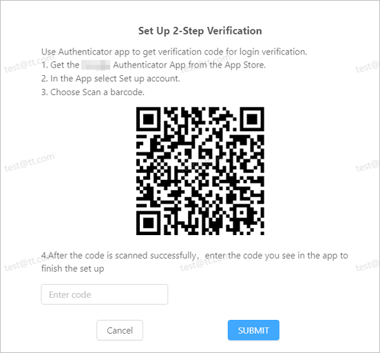 Enable and disable two-step verification | User Guide