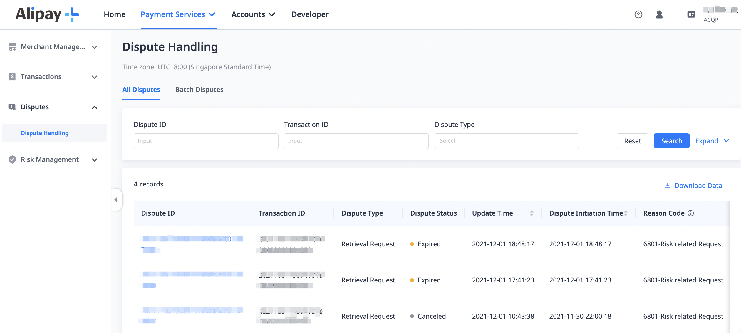 Capabilities | Alipay+ Partner Workspace User Guide | Alipay+ Docs