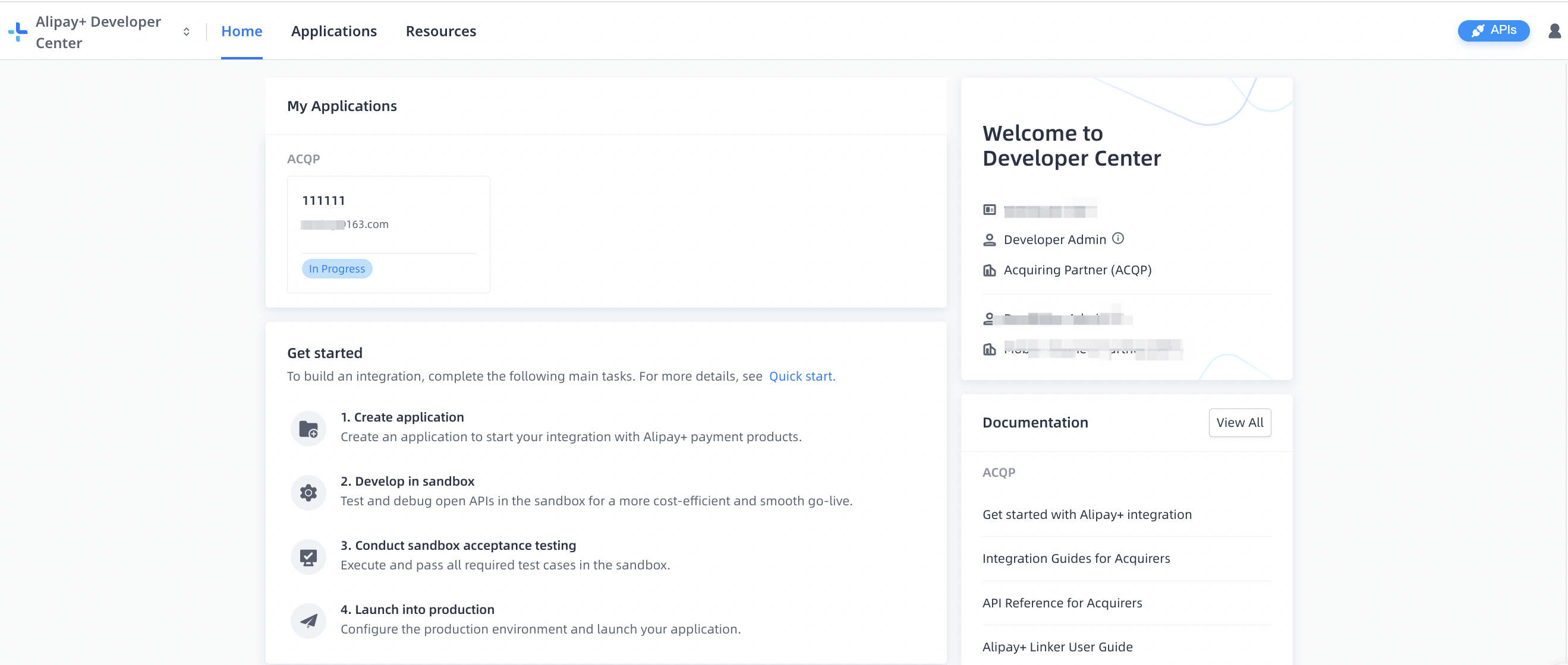 Capabilities | Alipay+ Partner Workspace User Guide | Alipay+ Docs
