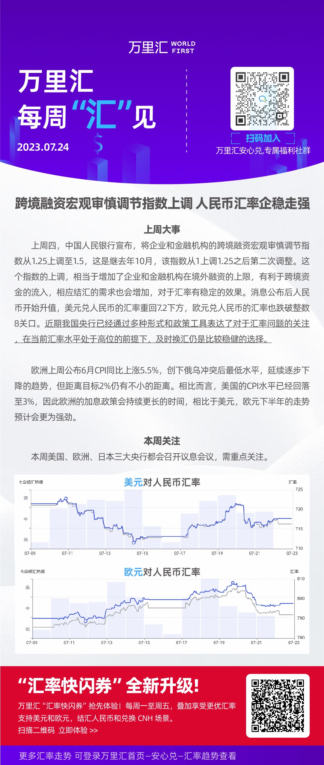 跨境融资宏观审慎调节指数上调 人民币汇率企稳走强