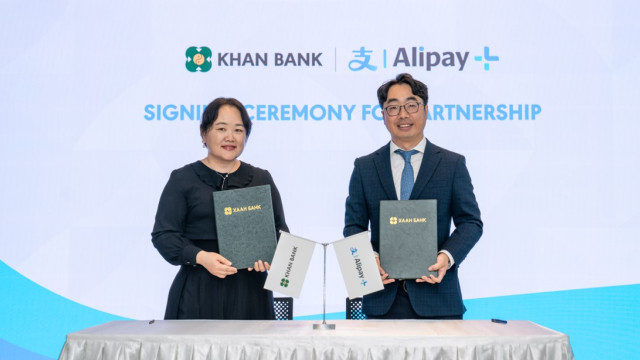 Alipay+ Partners With Khan Bank to Enable Digital Payment of 12 International E-wallets in Mongolia to Drive Tourism and Merchant Growth