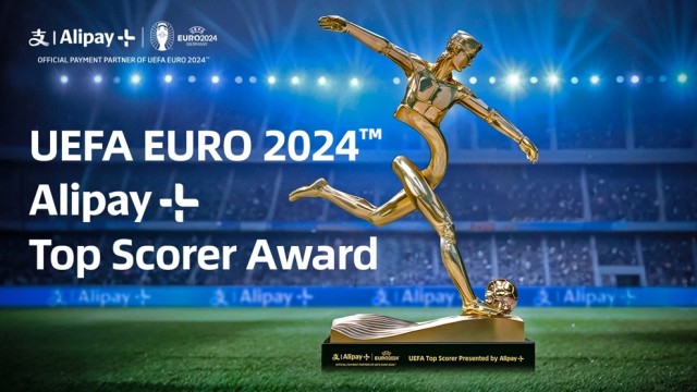 Alipay+ Reveals Top Scorer Trophy Design for UEFA EURO 2024™