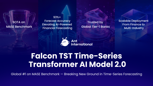 Ant International’s FalconTST Model 2.0 Achieves SOTA, Elevating Predictive AI Application in Finance to New Levels