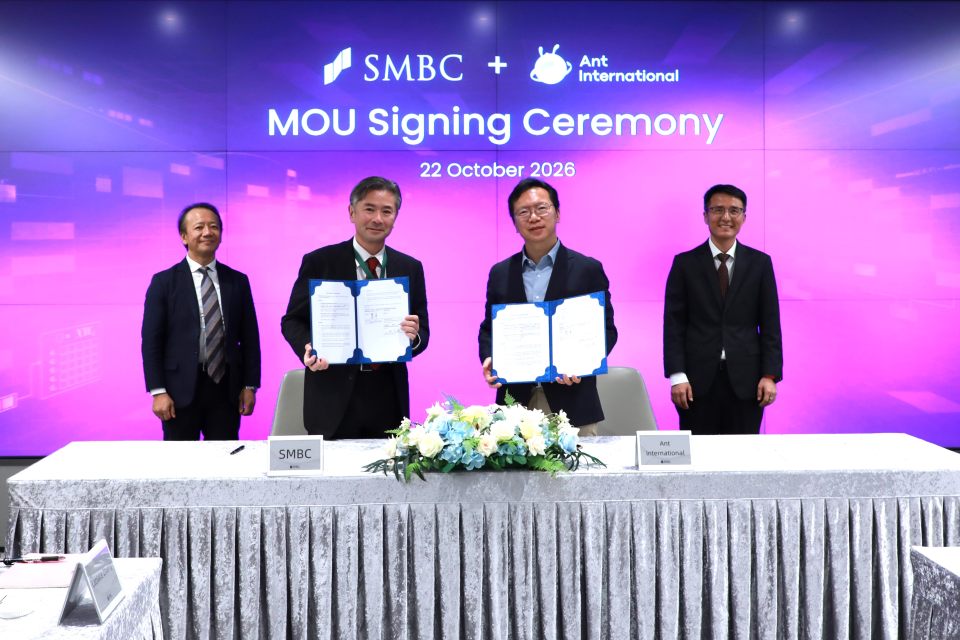 Ant International Signs Memorandum of Understanding with Sumitomo Mitsui Banking Corporation