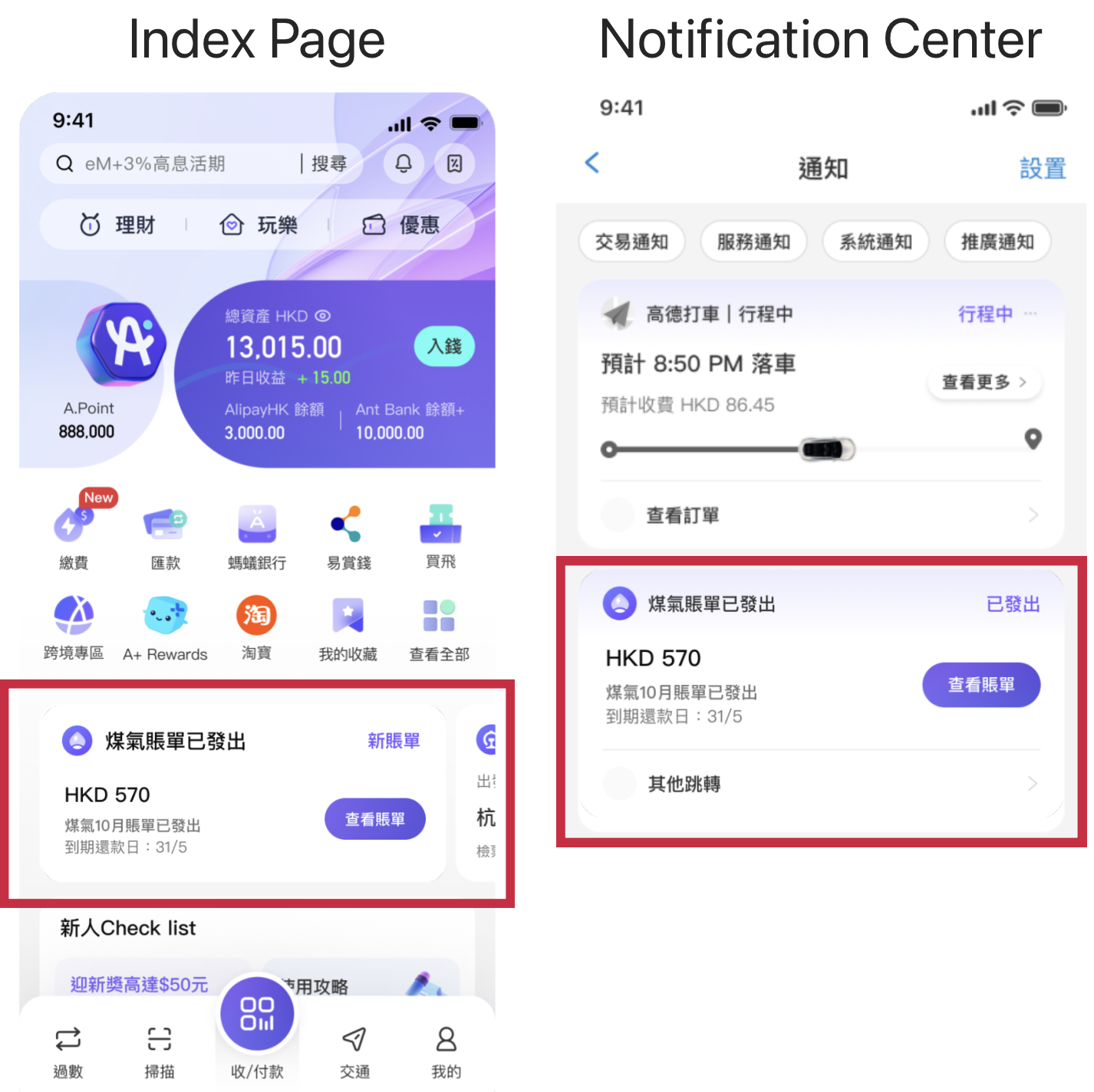 Payment Order | Performance Notification | Documentation